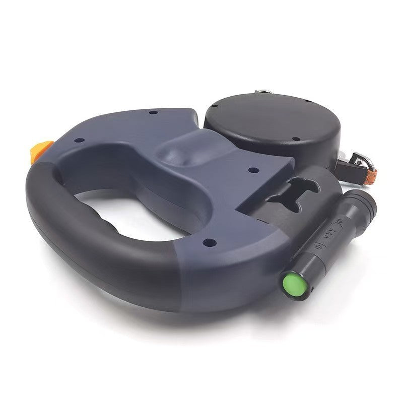 Dual Retractable Dog Leash – Walk Two Dogs with Ease, Day or Night