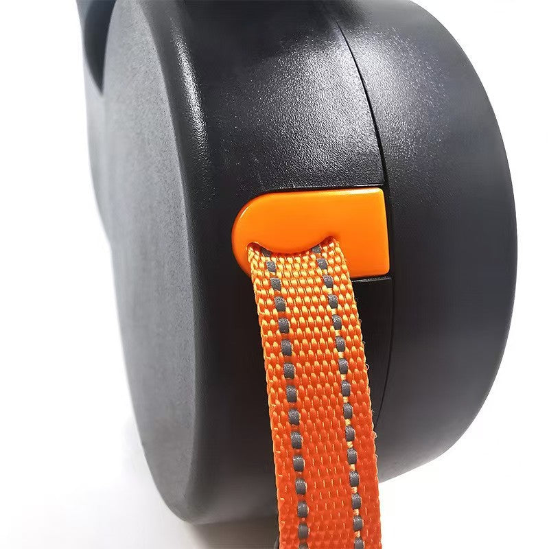 Dual Retractable Dog Leash – Walk Two Dogs with Ease, Day or Night